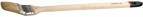 Кисть STAYER "MASTER" "Универсал" радиаторная для всех видов ЛКМ, светлая натуральная щетина, деревянная ручка, 2"/50мм