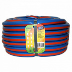 Шланг поливочный  Д=3/4" (25м) арм., 3-х слойный Гидроагрегат синий  с оранжевой  полосой