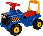 Машинка детская "Трактор" (синий)