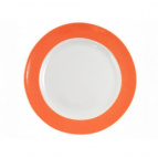 Тарелка мелкая 170мм Sunrise оранжевый Идиллия
