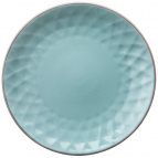 Тарелка десертная 19,5 см коллекция "мираж" цвет:голубое небо (мал=6шт)