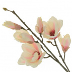 Цветок искусственный "Магнолия", L24 W14 H80 см