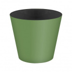 Горшок для цветов "Rosemary" D160 мм, 1.6л с дренажной вставкой (зеленый)