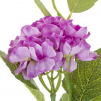 Цветок искусственный "Гортензия", L20 W20 H90 см