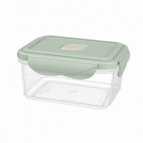 Контейнер Для Холодильника И Микроволновой Печи С Клапаном "Eco Style"  0,5Л (Зеленый Флэк)