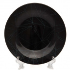 Linea Black" тарелка упроч. 3 цв. (d-195мм) SL со стикером 10327 D 28980 SL