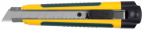 Нож KRAFTOOL "EXPERT" с сегментированным лезвием, двухкомп корпус, автостоп, отсек для хранения запасных лезвий, 18мм