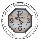 Часы настенные декоративные, L60 W6,5 H60 см, (1xАА не прилаг.)