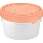 Набор контейнеров для продуктов HELSINKI Artichoke 3шт. 0,5 л круглые персиковая карамель