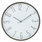 Часы настенные декоративные (1хАА, не прилаг.), L30 W4 H30 см