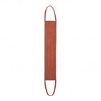 Мочалка «Королевский пилинг», лента стёганая,  9,5*45 см (9,5*70 см с ручками), в ассортименте 3 цвета "Банные штучки"