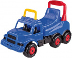 Машинка детская для мальчиков "Веселые гонки" (синий)