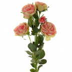 Цветок искусственный "Роза", L12 W12 H75 см
