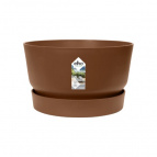 ELHO Миска с прикрепл. поддоном greenville bowl d33; h20см имбирно-корич. (ginger brown) (ш/к 9471)