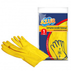 Перчатки резиновые Центи/Азур (XL)