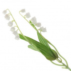 Цветок искусственный "Ландыш", L6 W6 H35 см