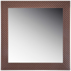 Зеркало В Раме Шоколадное Серебро (50*50 41*41)