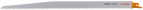 Полотно ЗУБР "ЭКСПЕРТ" S1344D для саб эл. ножовки Cr-V,быстрый,чистый распил твердой и мягкой древес,пластика,280/4,2мм