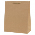 Пакет подарочный (бумага, плотность 210г/м2, блок 12шт), L26 W12 H32 см