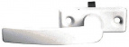 Ручка оконная поворотная "РО1", покрытие полимерное цвет белый