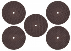 Круг ЗУБР абразивный армированный отрезной, d 32х 2,0х1,0мм, 5шт