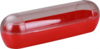 Контейнер для колбасных изделий 250х70х70мм (прозрачно-красный)