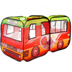 Игровой домик серия Солнечное лето, палатка-автобус "Москва-Владивосток" в сумке на молнии , арт. M7