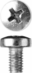 Винт DIN 7985, M5 x 8 мм, 5 кг, кл. пр. 4.8, оцинкованный, ЗУБР
