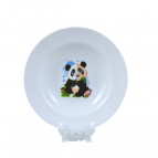 Тарелка глубокая 200 мм Малыши-панды Идиллия