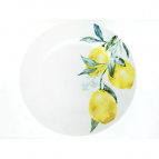 Тарелка мелкая 200 мм Лимоны Идиллия