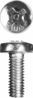 Винт DIN 7985, M5 x 12 мм, 5 кг, кл. пр. 4.8, оцинкованный, ЗУБР