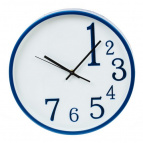 Часы настенные декоративные (1хАА, не прилаг.), L34 W5 H34 см