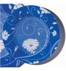 Набор обеденных тарелок Pasabahce "Serenade Blue" (d-260мм)