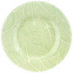 Leaves" тарелка упроч. 2 цв. зелен. (d-260мм) SL 10328 D 41546 SL