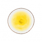 Тарелка для закуски 18,2*18,2*2 см "Кантри" желтая