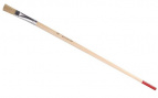 Кисть круглая тонкая STAYER "UNIVERSAL-STANDARD", светлая натуральная щетина, деревянная ручка, №2 x 5мм