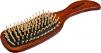 Расческа деревянная, массажная, 23см, "волна", с деревянными зубчиками "VORTEX"