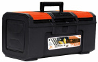Ящик для инструментов Boombox 16" черный/оранжевый