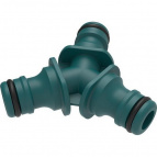 Тройник IN GREEN GARDEN для быстросъемного соединения PRACTIC, ABS