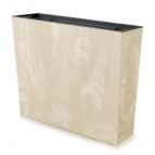 DUC800TE-CY700 Цветник URBI CASE BETON EFFECT 77*23,5, h68,6см крем (cream) с вклад. (вкл. 067133)