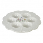 Тарелка для 6-ти яиц, L21 W21 H3,5 см