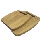 Комплект 2 доски разделочные береза 24х21см и 19,5х17см