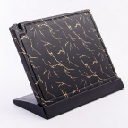 40618 Подставка для ножей магнитная 2пр полипропилен MB черный, золотой