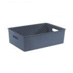 Корзинка "Береста" 7,5л 350х245х105мм (космик)