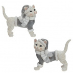 Фигурка декоративная "Кошка", 2в., L11 W4 H10