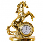Фигурка декоративная "Лошадь" с часами (LR41x1), L8,5 W5 H12 см