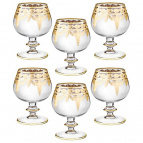 НАБОР БОКАЛОВ ДЛЯ КОНЬЯКА ИЗ 6 ШТ. 380 МЛ