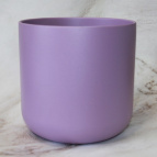 319912 Кашпо керам.Kübel Sandra d21 h20,5 см лаванда (ш/к 9230)