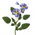 Цветок искусственный "Фиалка", L12 W8 H38 см