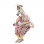 Игрушка набивная сидя "Лошадь" (муж), L16 W14 H43 см (полка 23 см.)